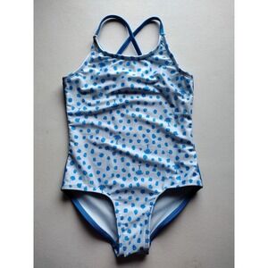 Cat & jack girls‎ blue swimsuit size 8